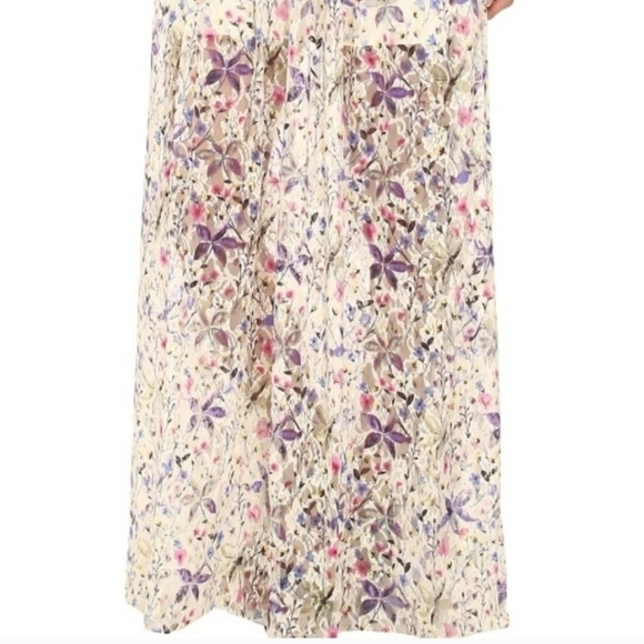 Free Peopl Spring Garden Combo cherry blossom maxi dress New with tag sz6 - Picture 8 of 11